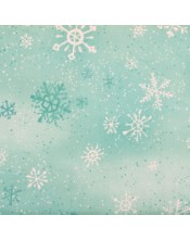 Naturaleza cielo claro con estrellas de nieve