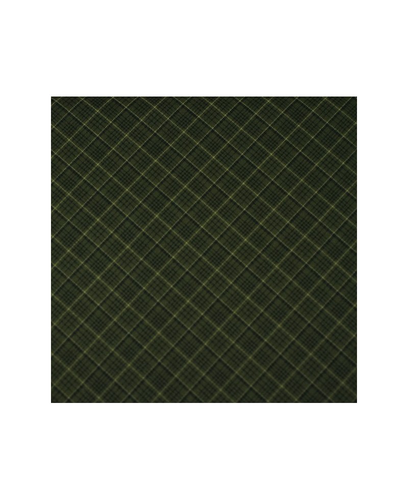 Cuadros en diagonal verde oscuro