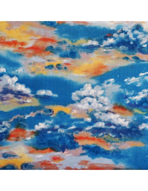 Naturaleza nubes y atardecer